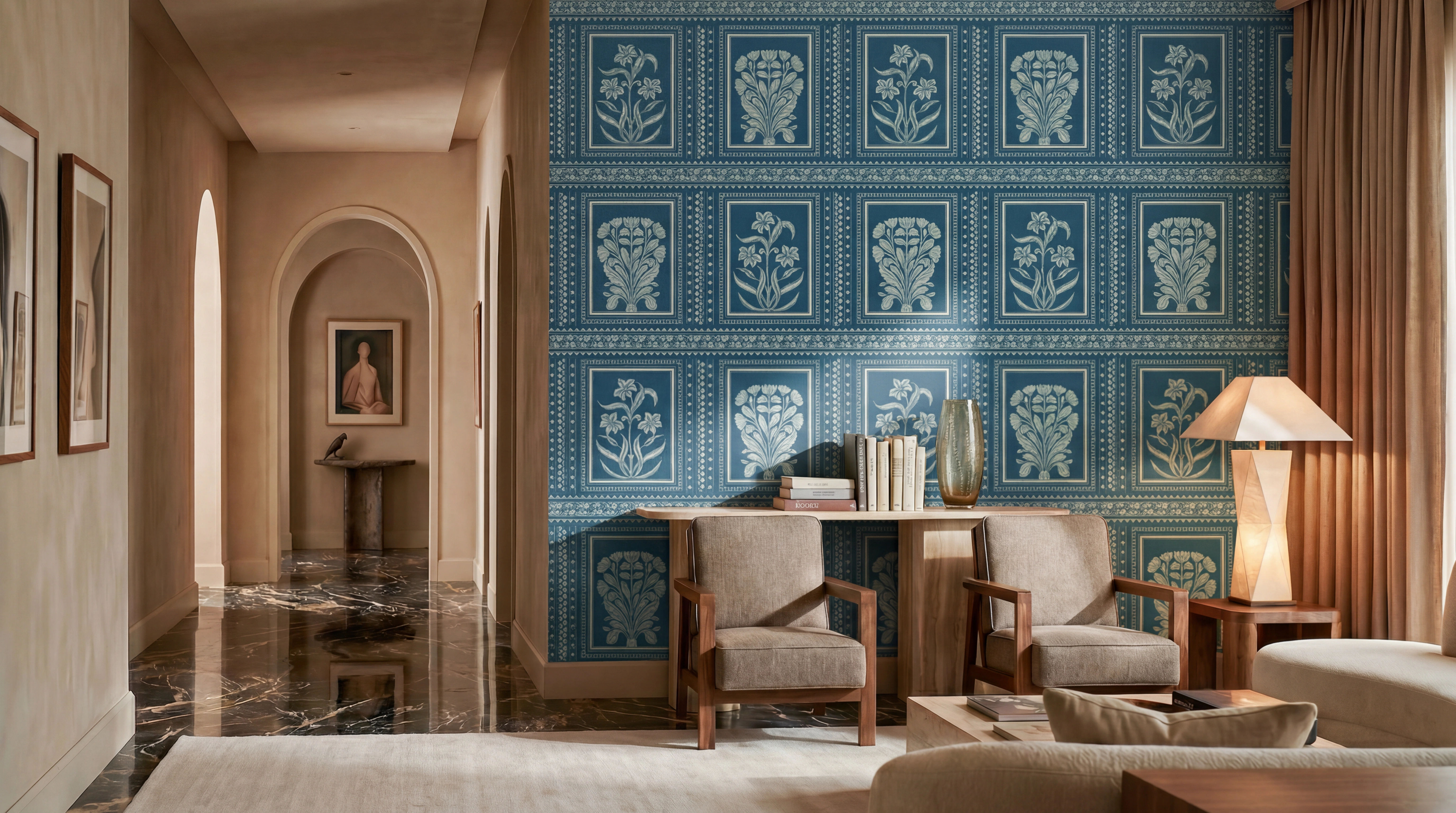 NILAYA MAGNIFICENT SOUTH ABSOLUTE ELEGANCE OCEAN BLUE ROLL