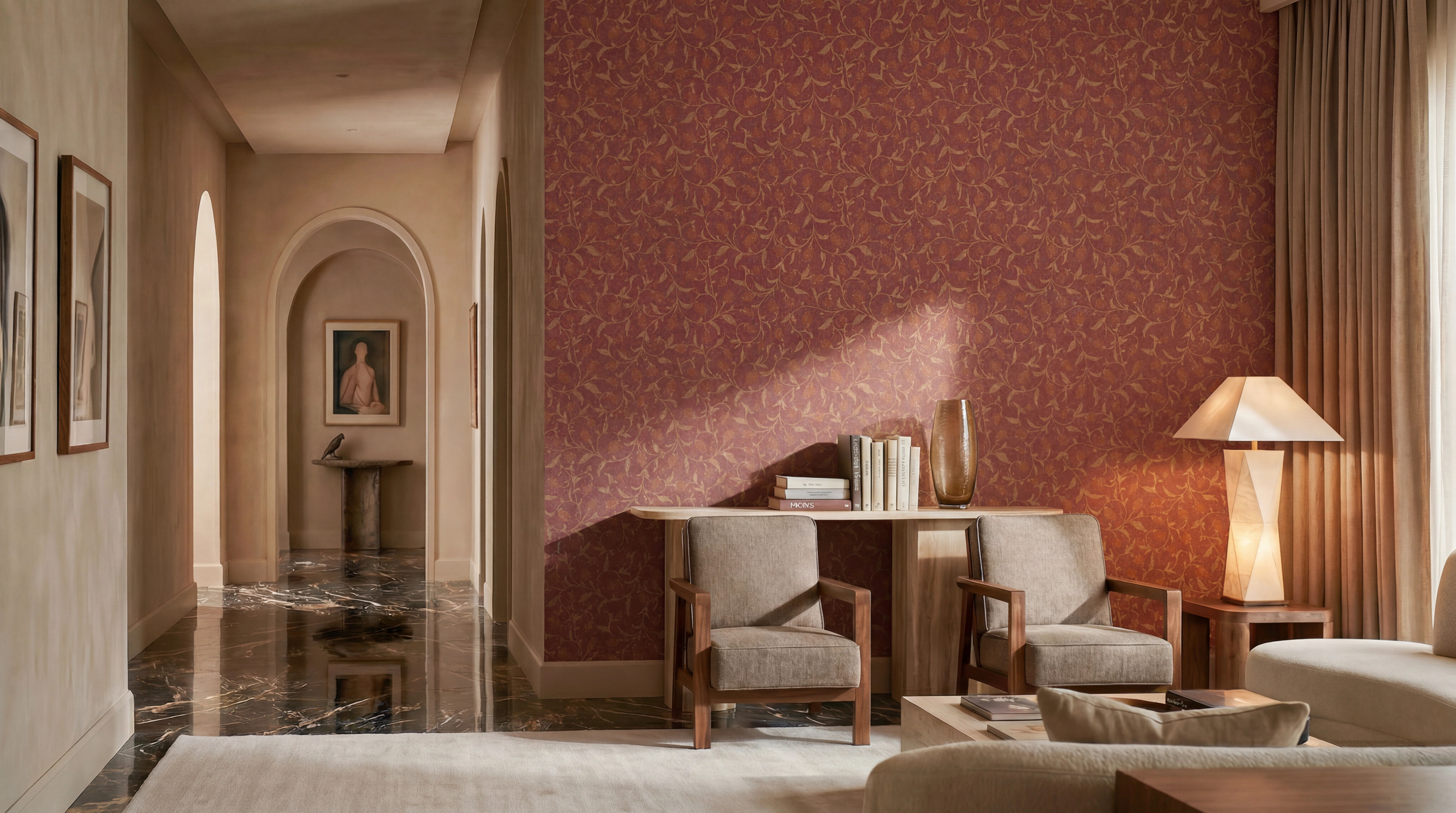 NILAYA MAGNIFICENT SOUTH FOREVER RED OXIDE ROLL