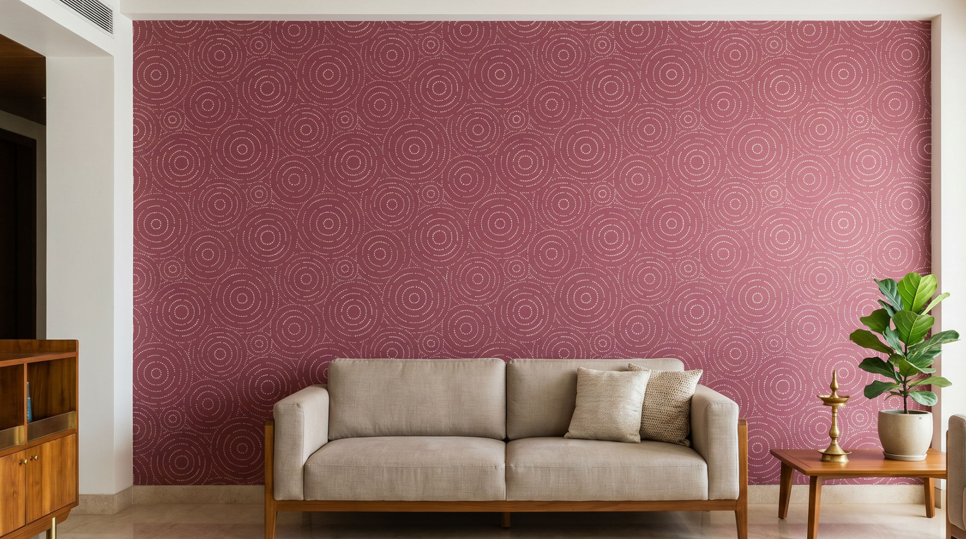 Replay - Ripples Light Maroon
