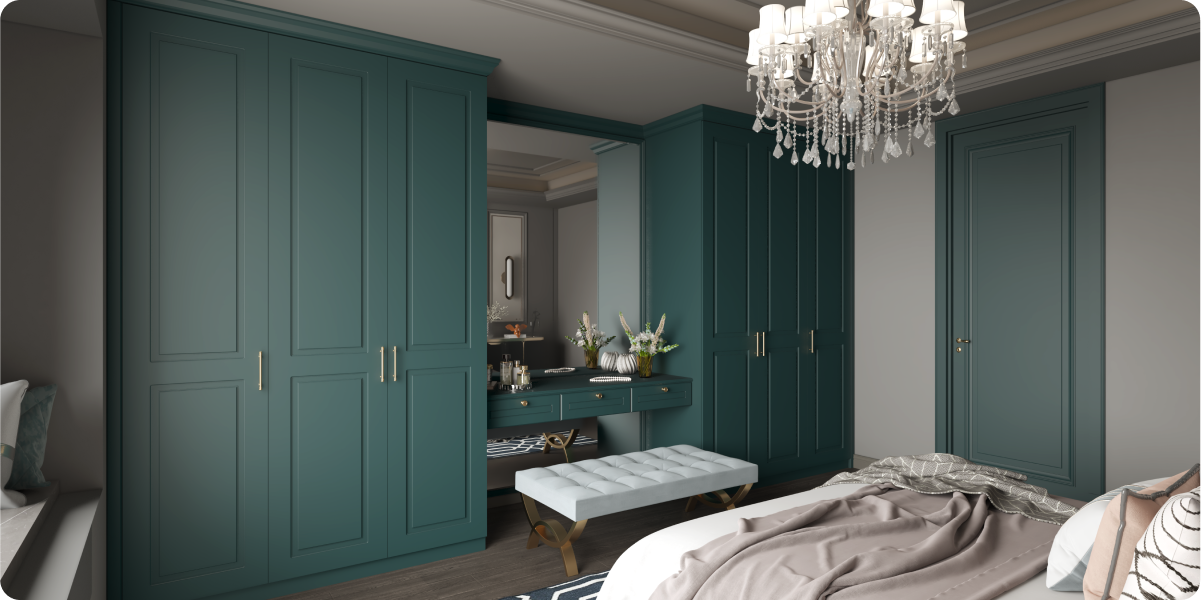 Designed wardrobe one