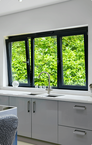 Tilt and turn window series