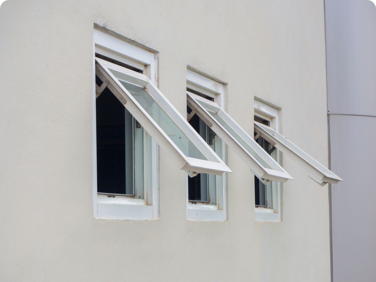  Awning windows / Ventilators