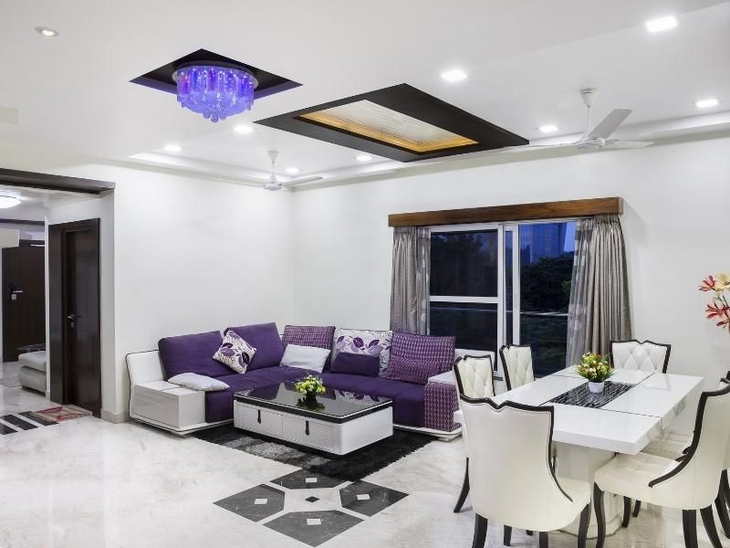 Open floor plan for living room & kitchen - Beautiful Homes