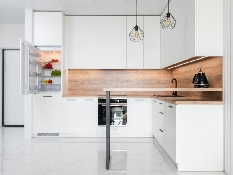 Minimalist kitchen design for small space - Beautiful Homes