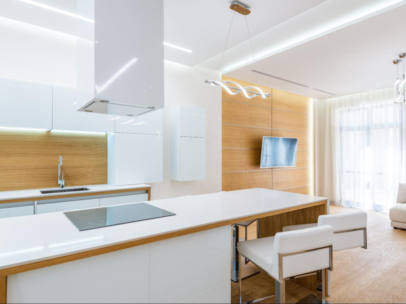 Minimalist kitchen design ideas with kitchen island - Beautiful Homes