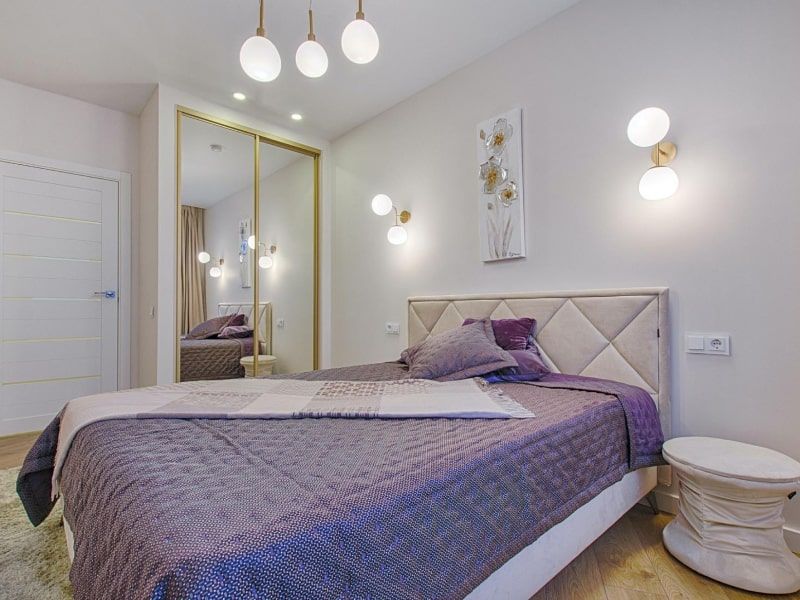 Rectangular mirror that goes well with your white bedroom interior - Beautiful homes