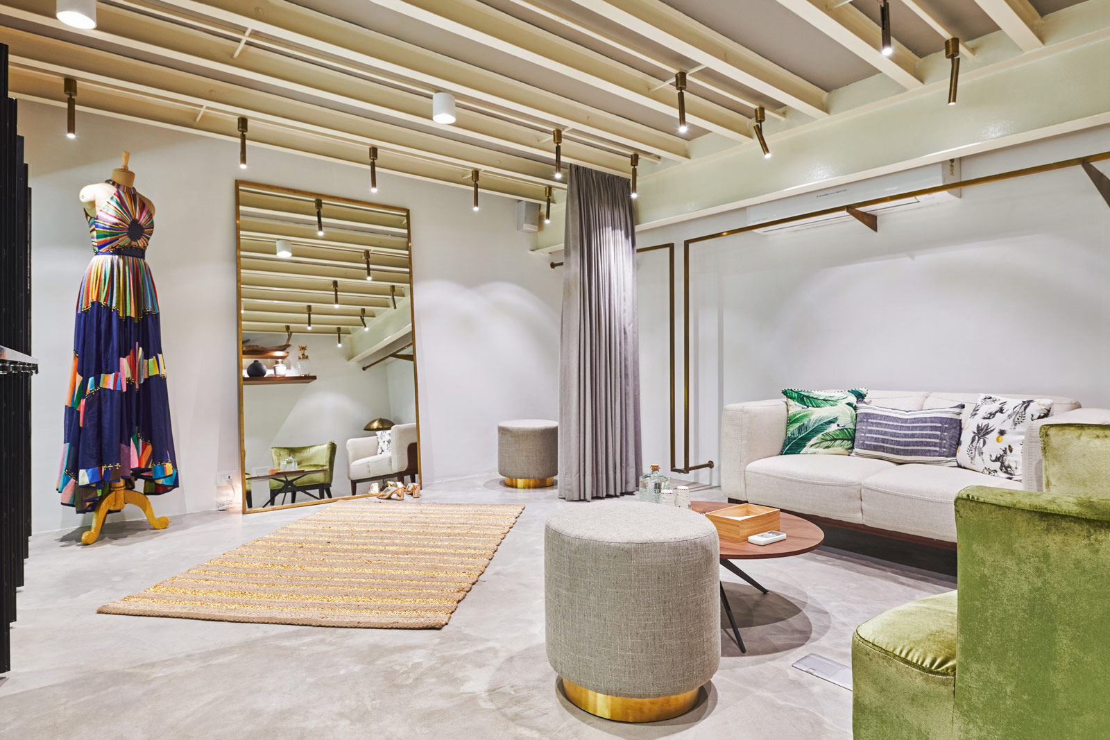 The interiors of the Rahul Mishra’s  Mumbai store - Beautiful Homes