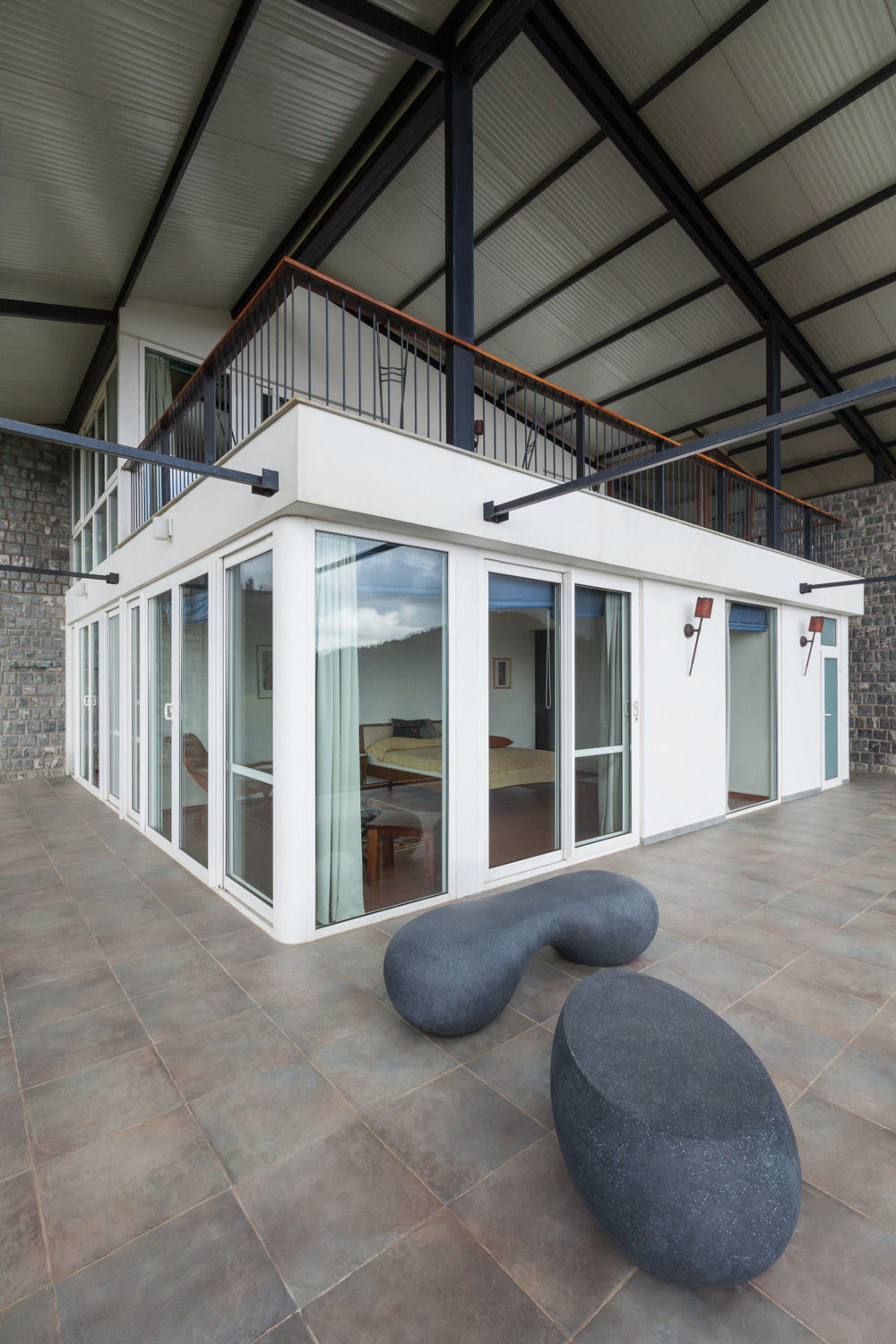 The master bedroom in the Coonoor House - Beautiful Homes