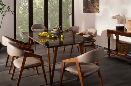 Rauland 6S Ceramic Top Dining Table