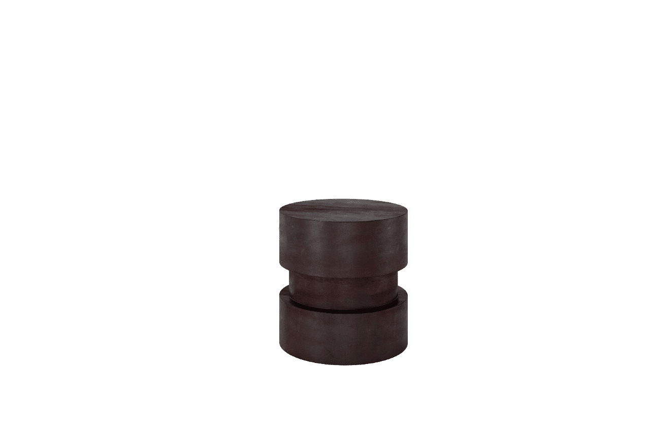 Larkin Leather Stool
