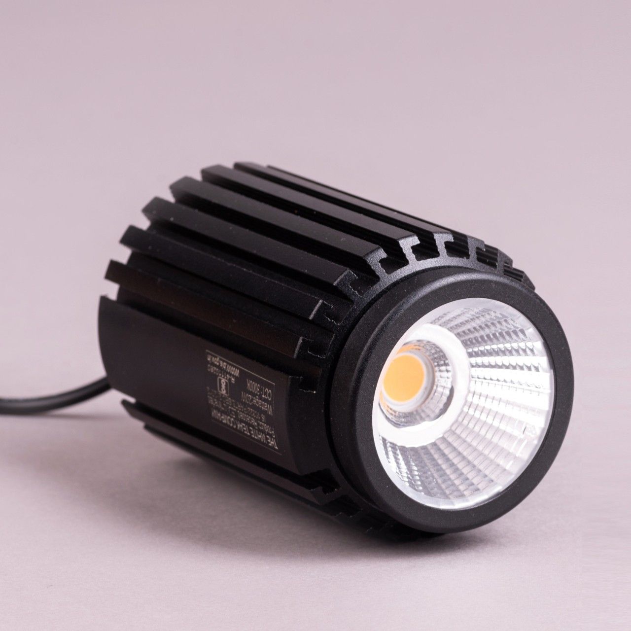 Xandor- 18W Black/Chrome (6500K, 36 Beam Angle) Recessed LED Module Downlights (DL02-10062)