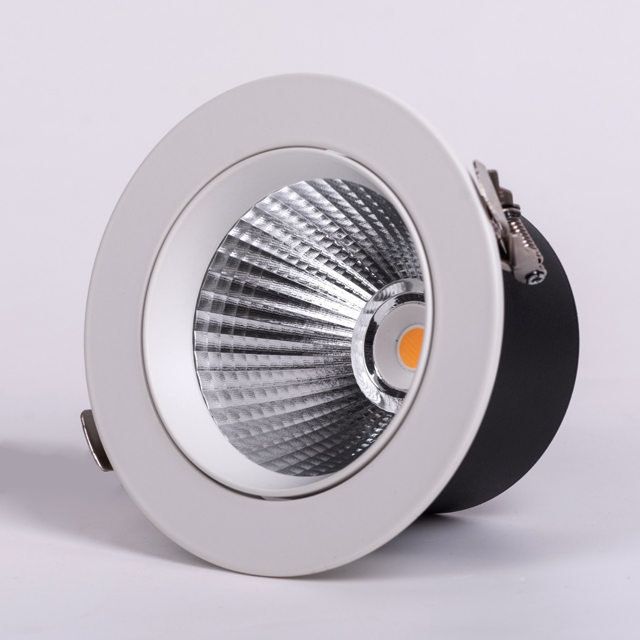 Delia- 7W White (6500K, 36 Beam Angle) Recessed LED COB Downlight (DL02-10091)