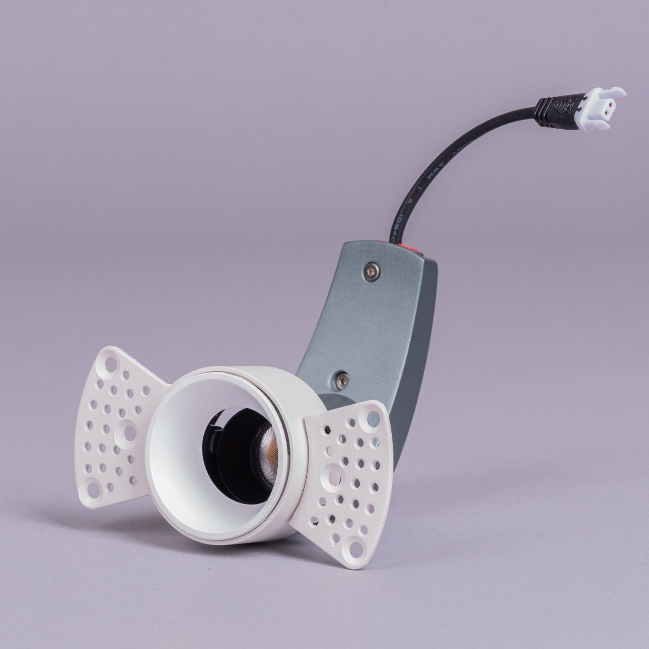 Pandora- 15W Matt White (3000K , 36 Degree Beam Angle) J-Spot Trimless Recess Mounted LED COB Downlights (DL01-10469)