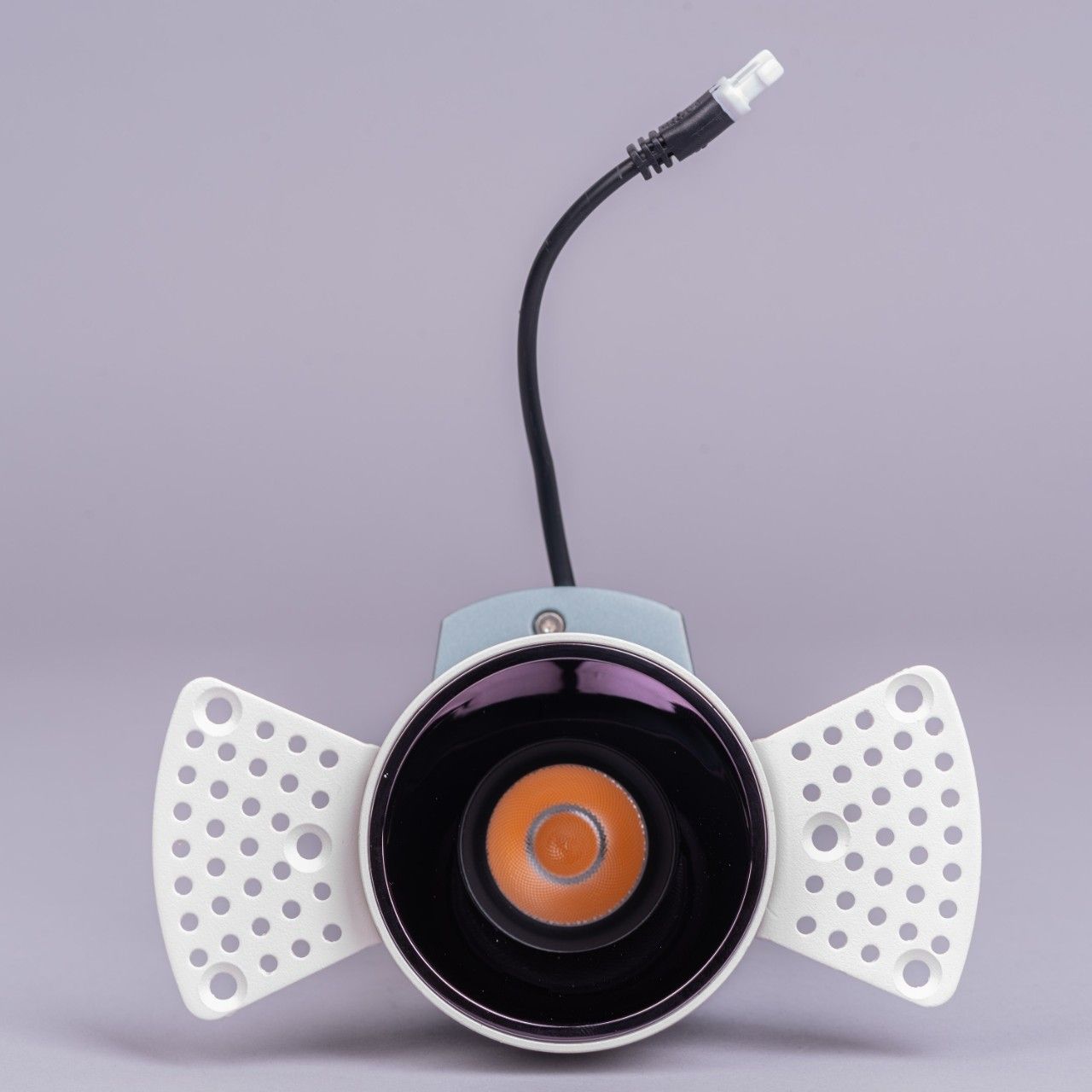 Pandora- 12W Gun Black (4000K, 36 Degree Beam Angle) J-Spot Trimless Recess Mounted LED COB Downlights (DL01-10456)