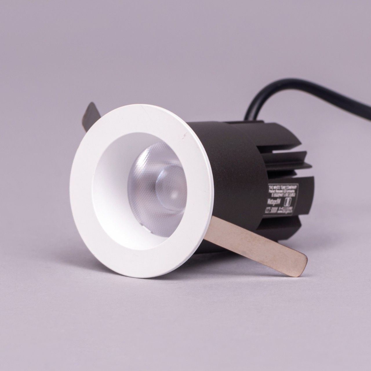 Eclipse- 8W White, Chrome (4000K, 36Â° Beam Angle) Recessed LED COB Downlights (DL02-10030)