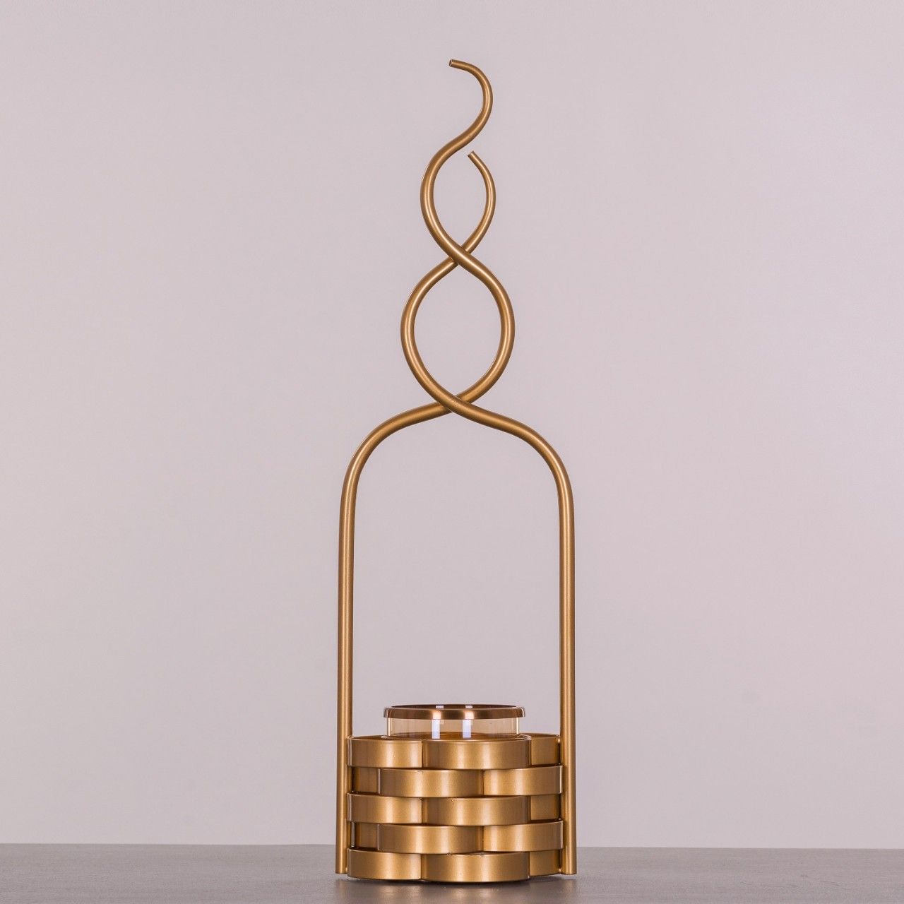 The Gilded Age (Small) Metal Candle Holder