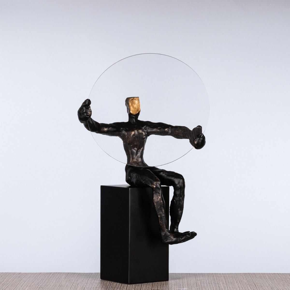 Lift The Fallen (Black) Resin & Acrylic Home Decor