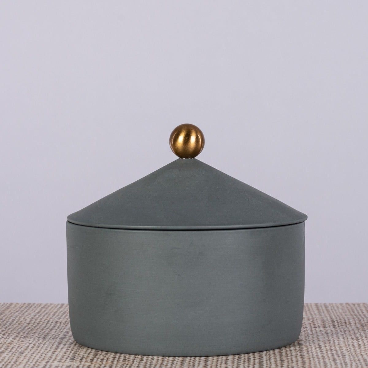 Count of Monte Cristo (Grey) Ceramic Scented Jar Candle