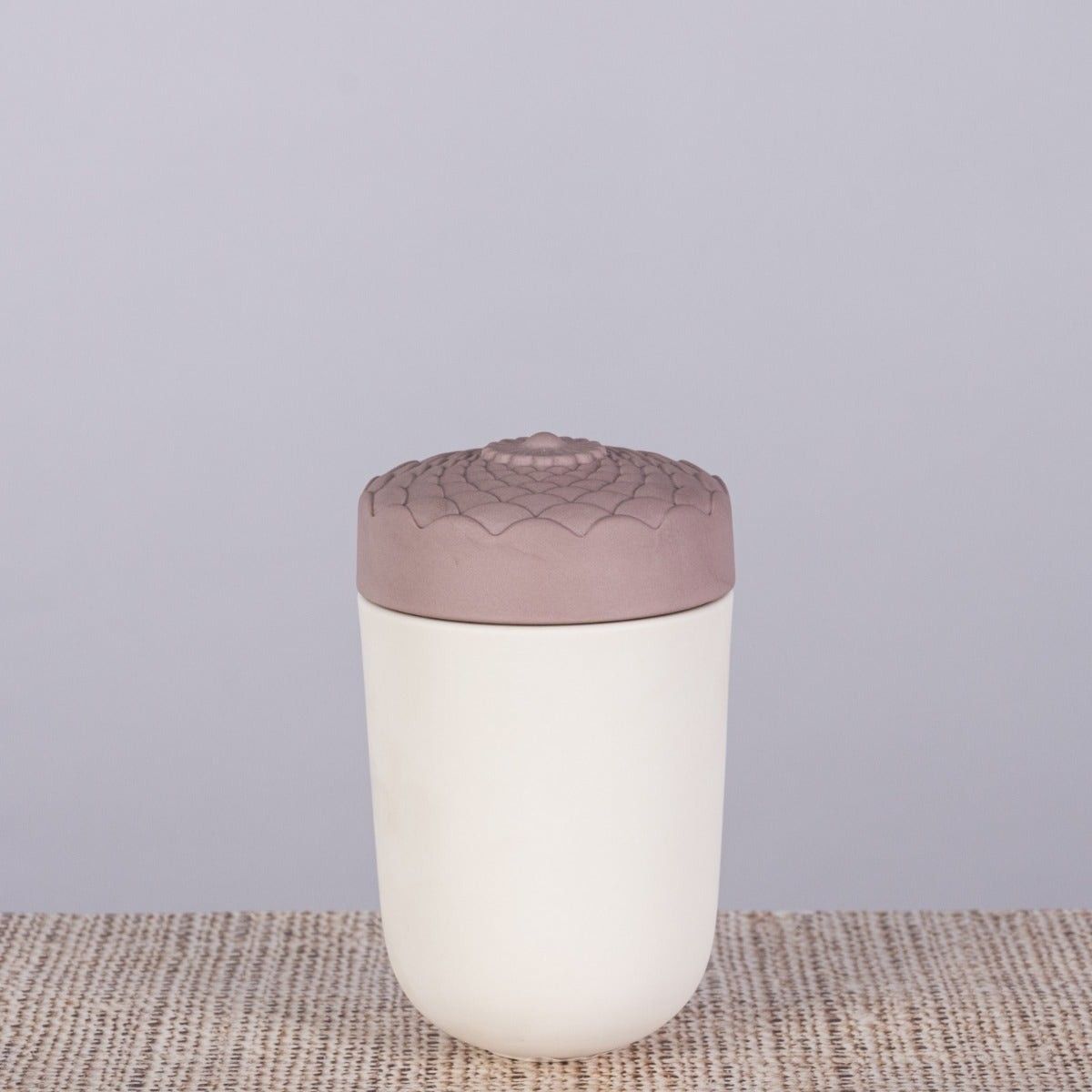 Winter's Tale (Dusty Pink) Ceramic Scented Jar Candle