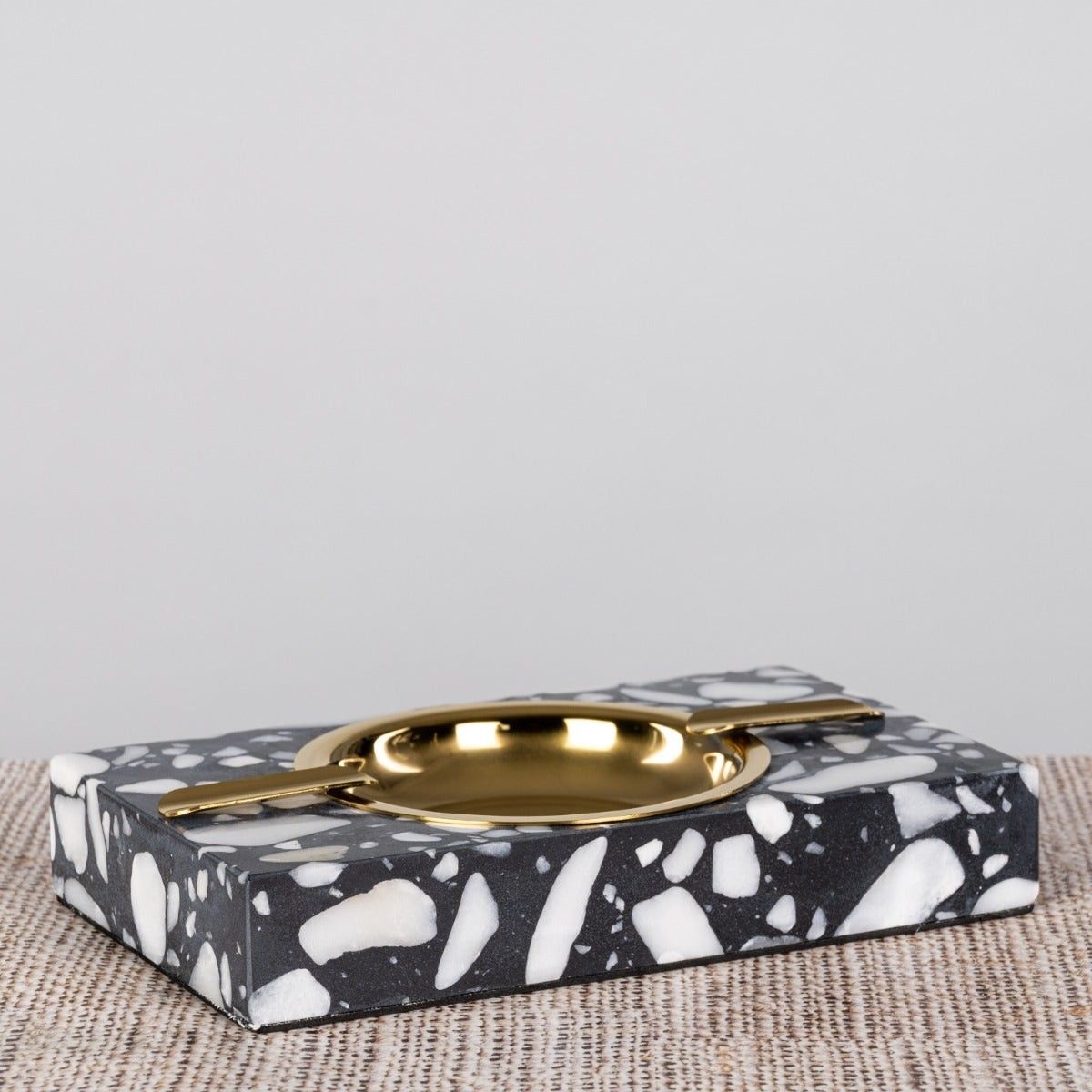Ashen (Grey / Black) Marble Ashtray