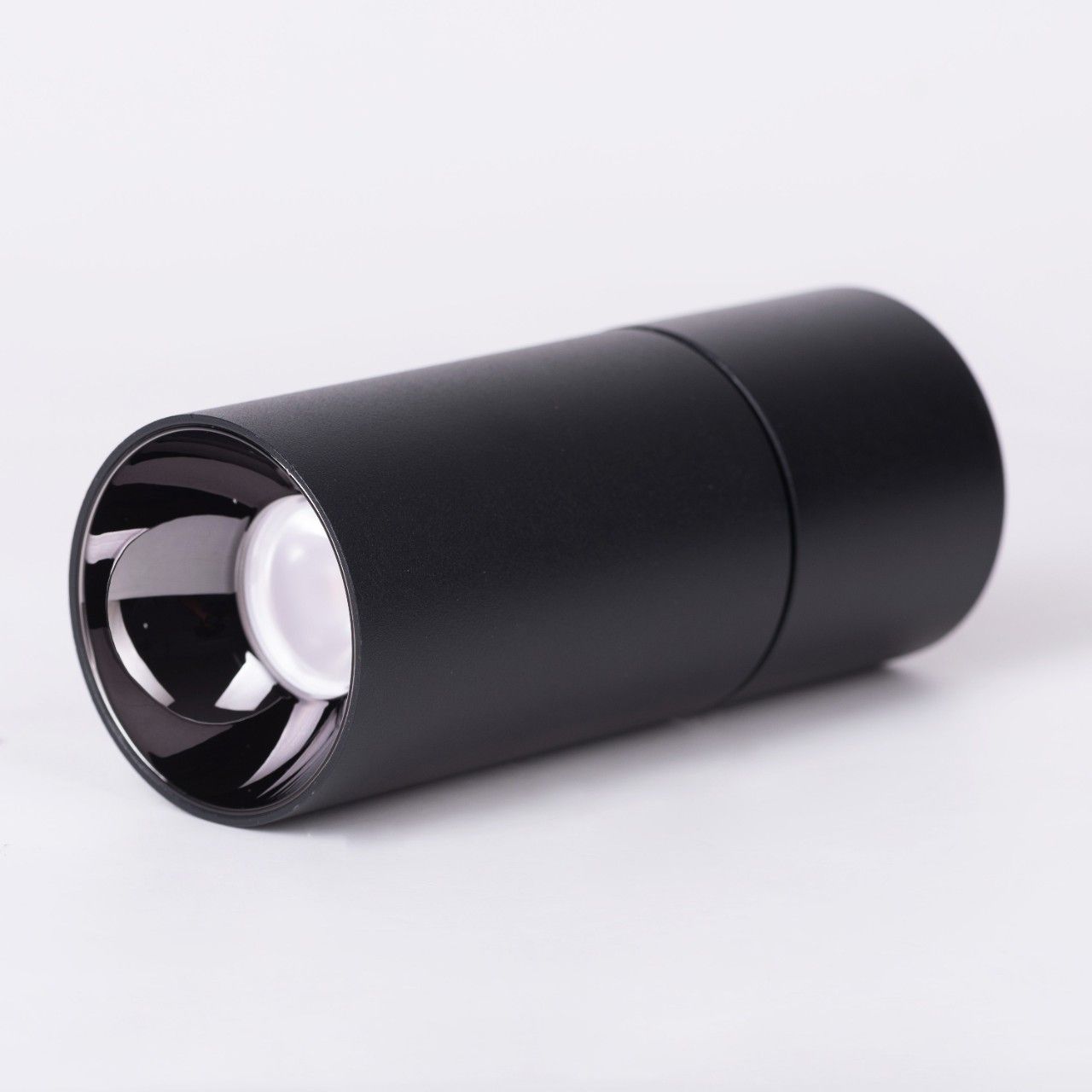 Stratosphere- 10W (Black/Black, 3000K) Surface LED Revolving COB Downlights (DL01-10136)