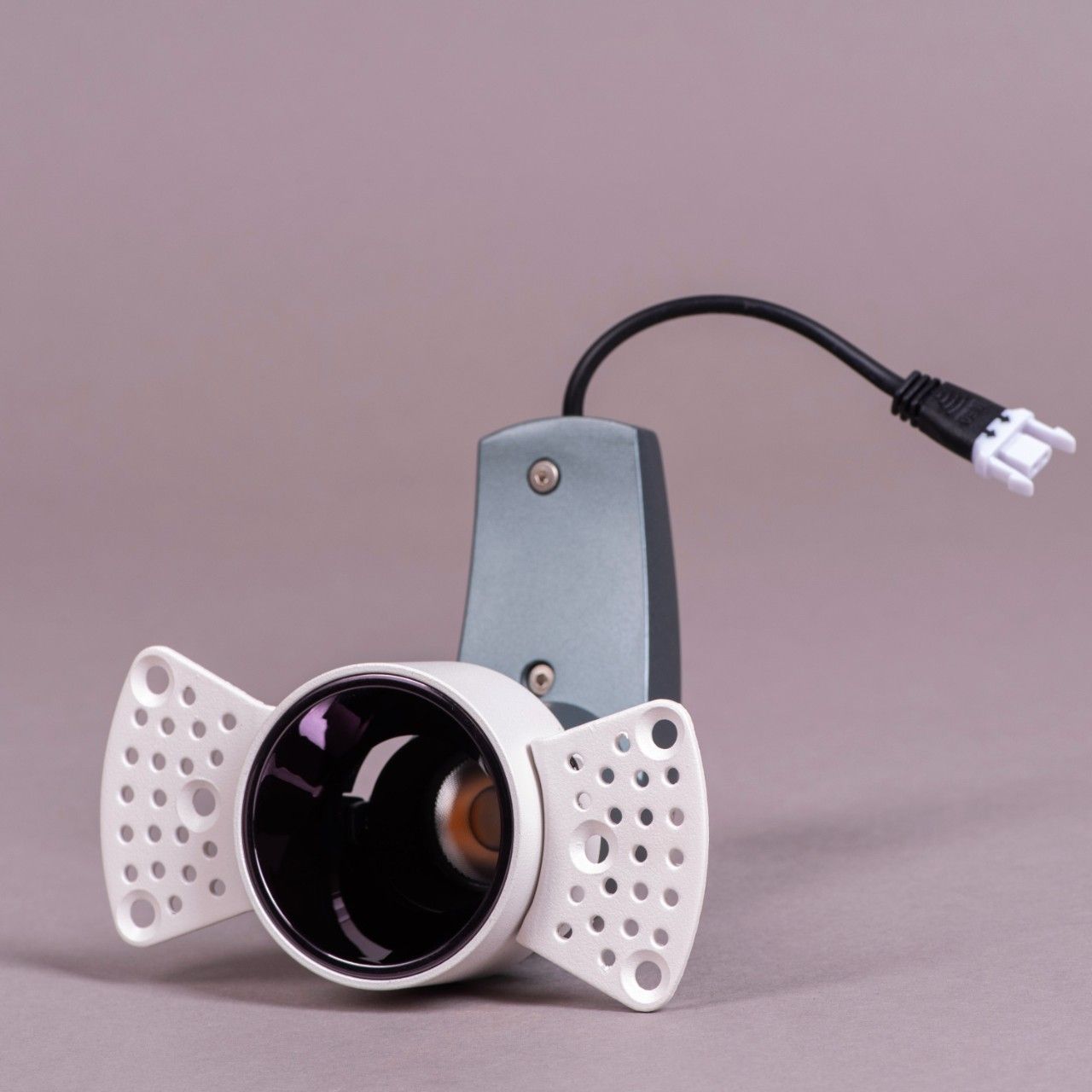 Pandora- 8W Gun Black (3000K, 24 Degree Beam Angle) J-Spot Trimless Recess Mounted LED COB Downlights (DL01-10440)