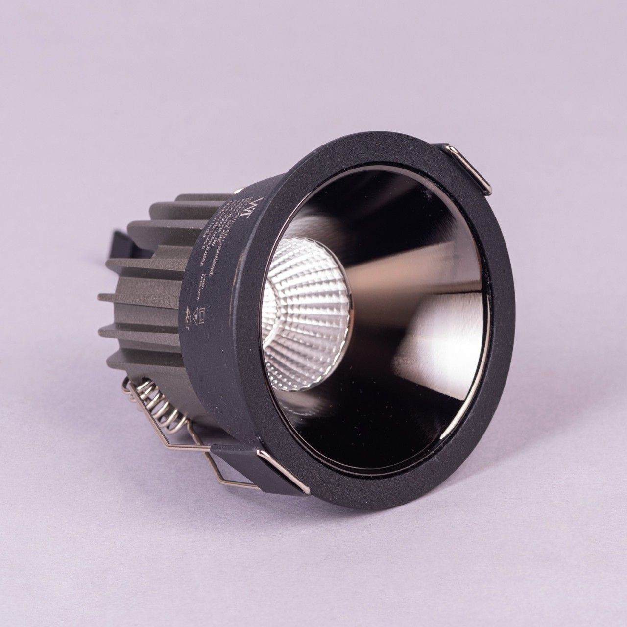 Zenith- 8W Black, Gun Matt Black (4000K, 36Â° Beam Angle) Recess LED COB Downlights (DL01-10845)