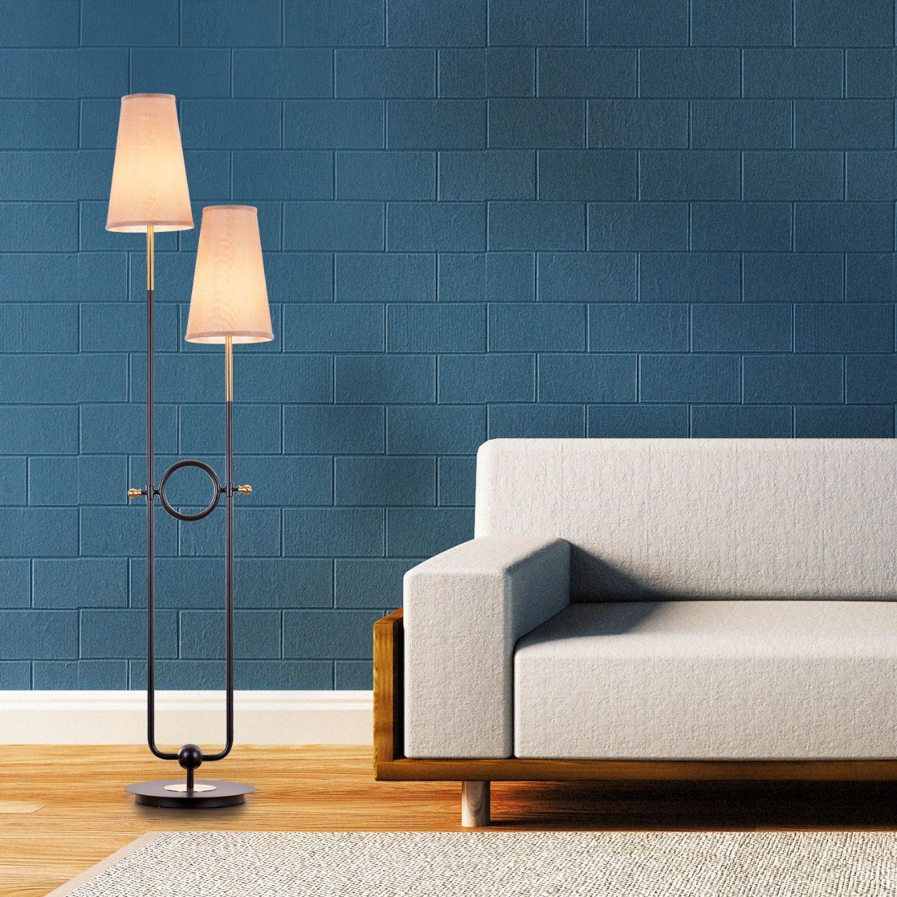 Gospel Truth (Black) Floor Lamp