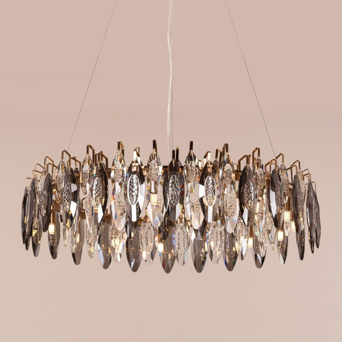 Private Island (Large, Gold) Crystal Chandelier