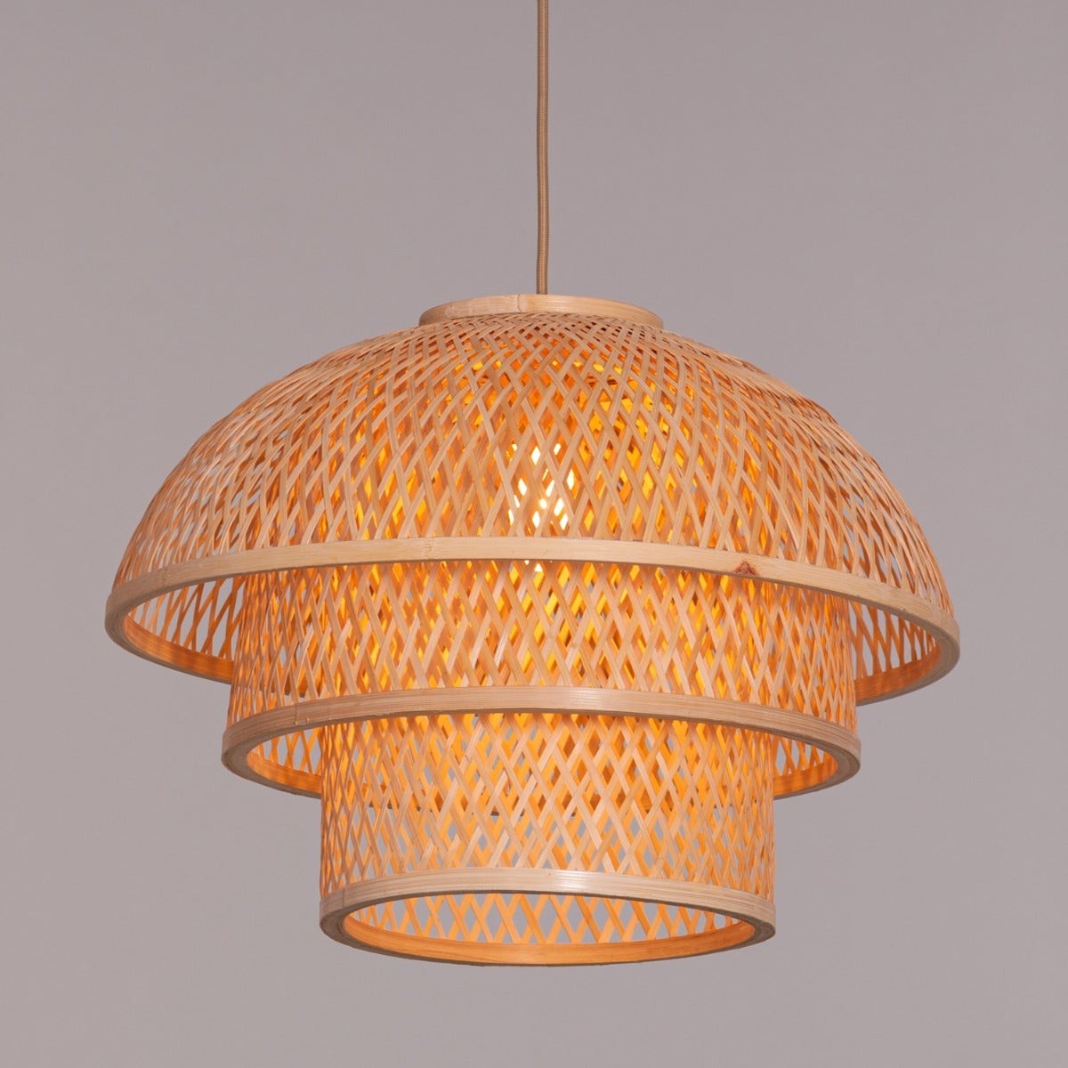 Never The Same Rattan Pendant Light