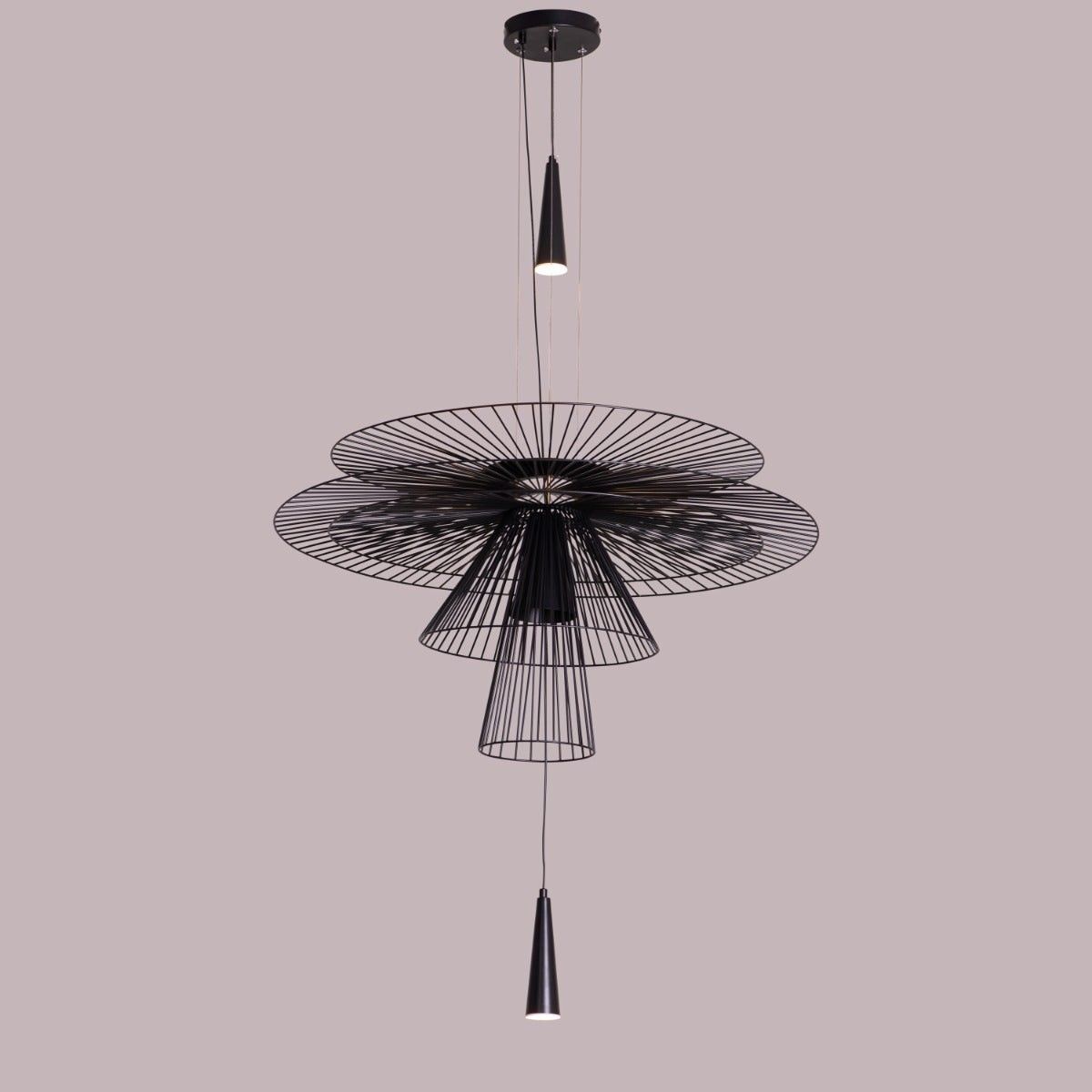 Asked Without Asking (Black) Pendant Light