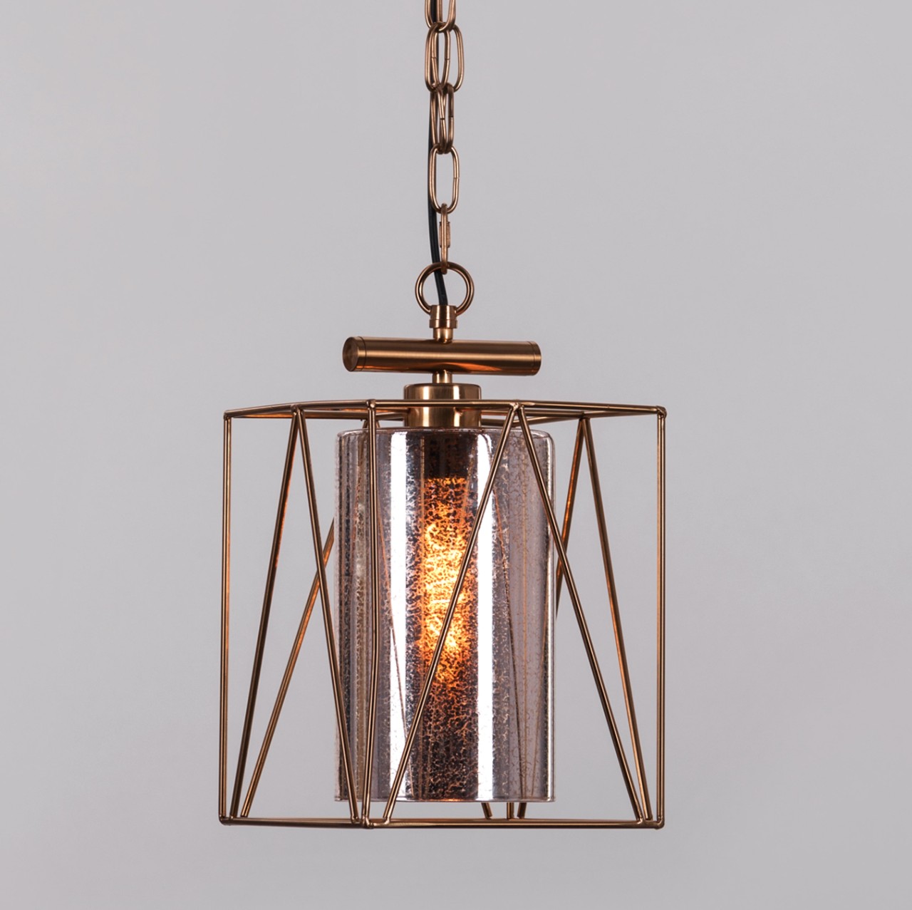 Just Like Heaven (Gold) Glass Pendant Light