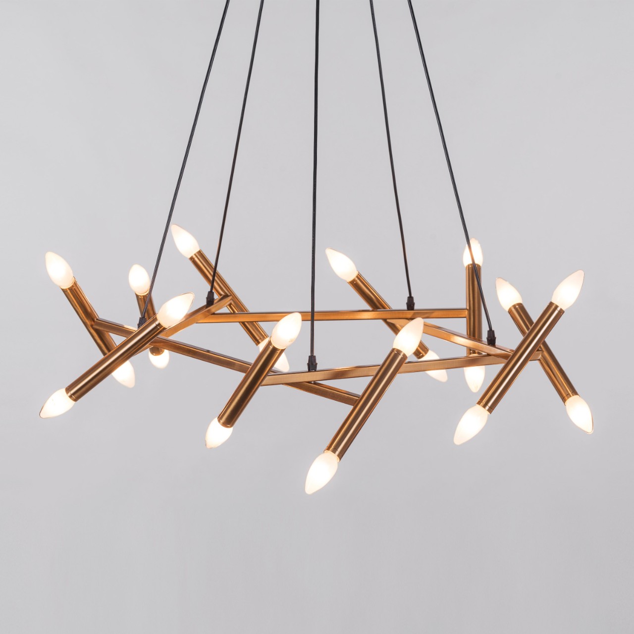 Fairytale Wedding (Medium, Gold) Chandelier