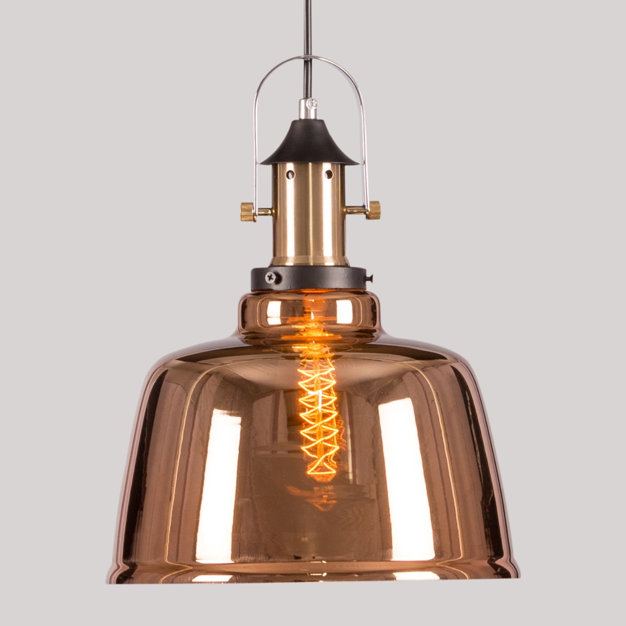 Starry Eyed (Copper) Glass Pendant Light