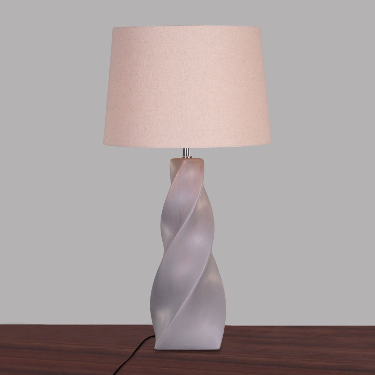Rapunzel (Beige) Ceramic Table Lamp