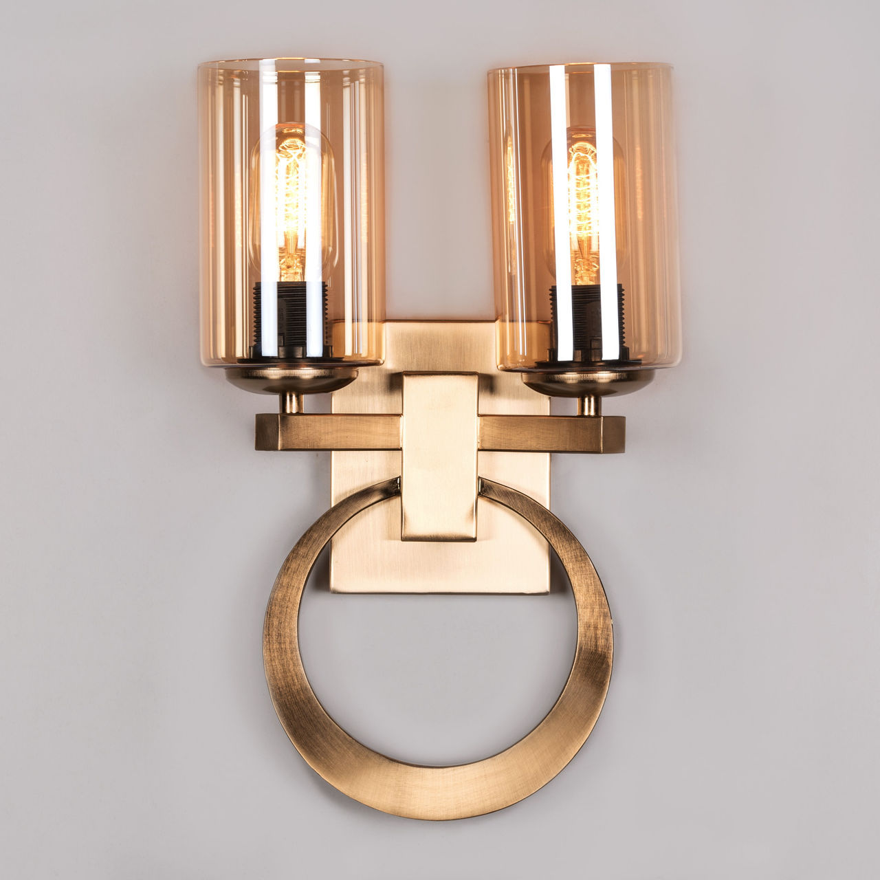 Game Over (Gold, Amber) Signature Glass Wall Light