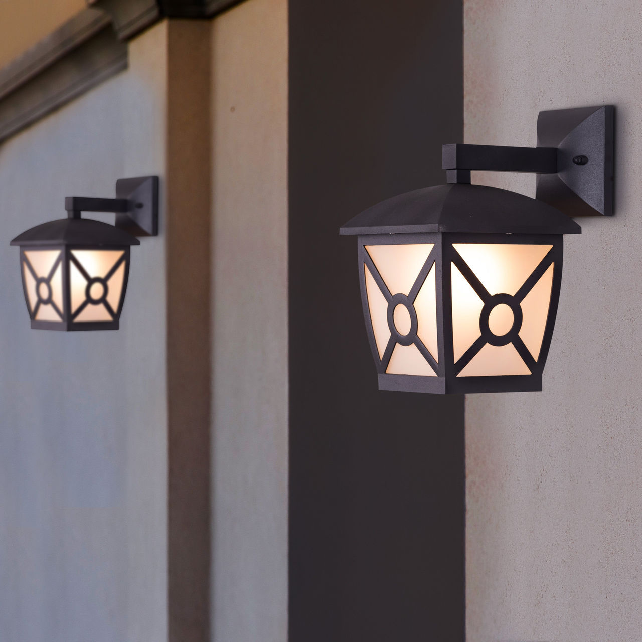 Trade Winds (Black) Outdoor / Indoor Wall Light