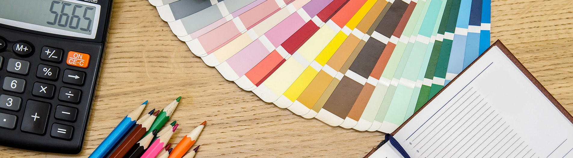 you pick the paint, we'll help you budget