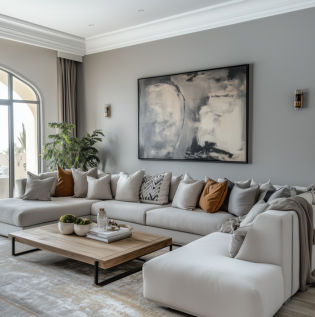Choosing paint colours based on room purpose and interior design