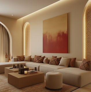 Using the 60-30-10 colour rule for balanced home interiors