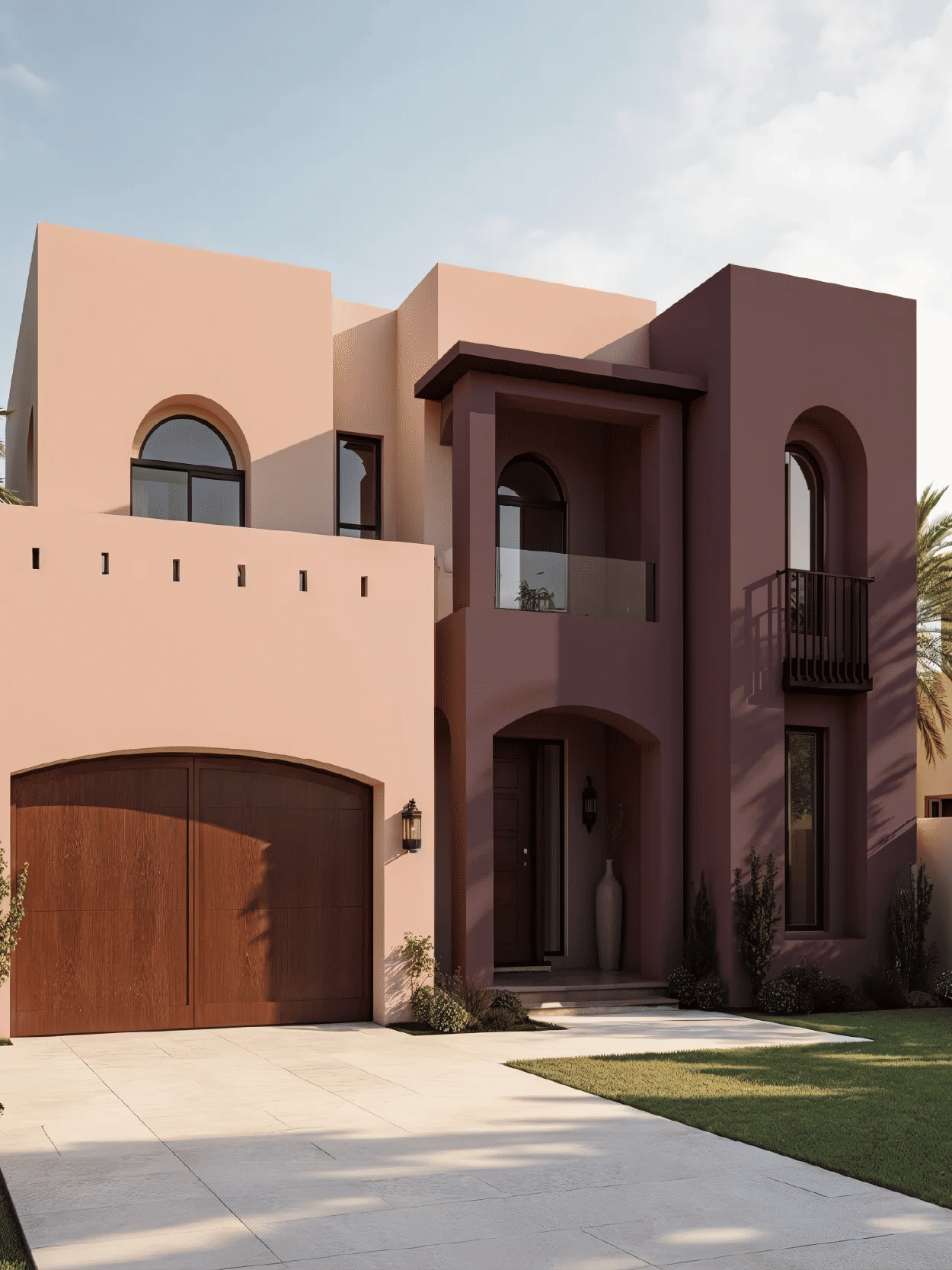 Romantic Blush Bohemian Villa Inspiration