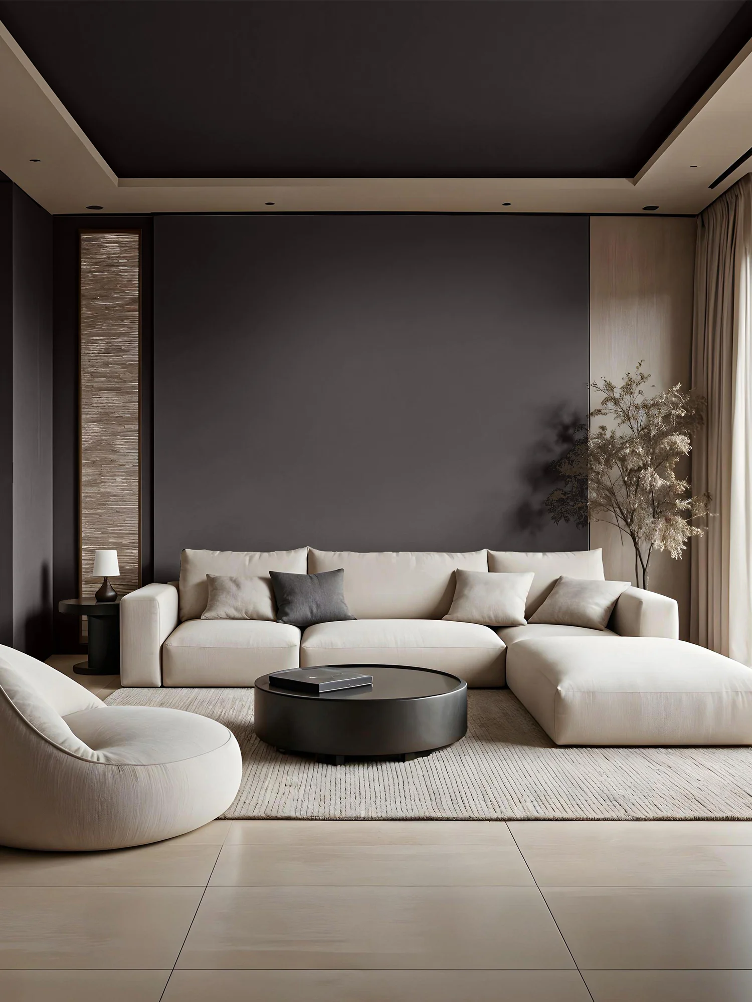 Grounded Grey Japandi Design
