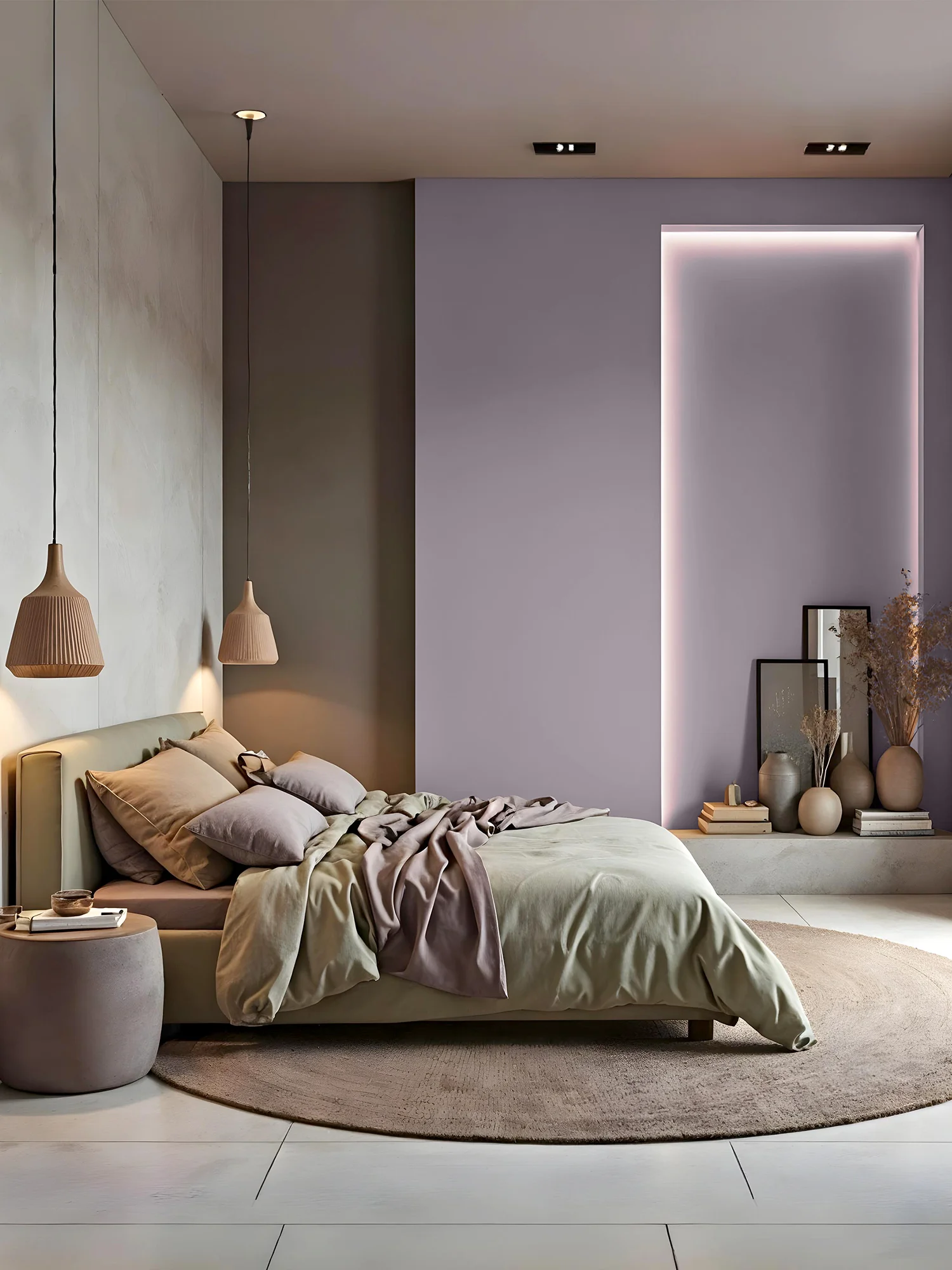 Regal Purple Modern Design