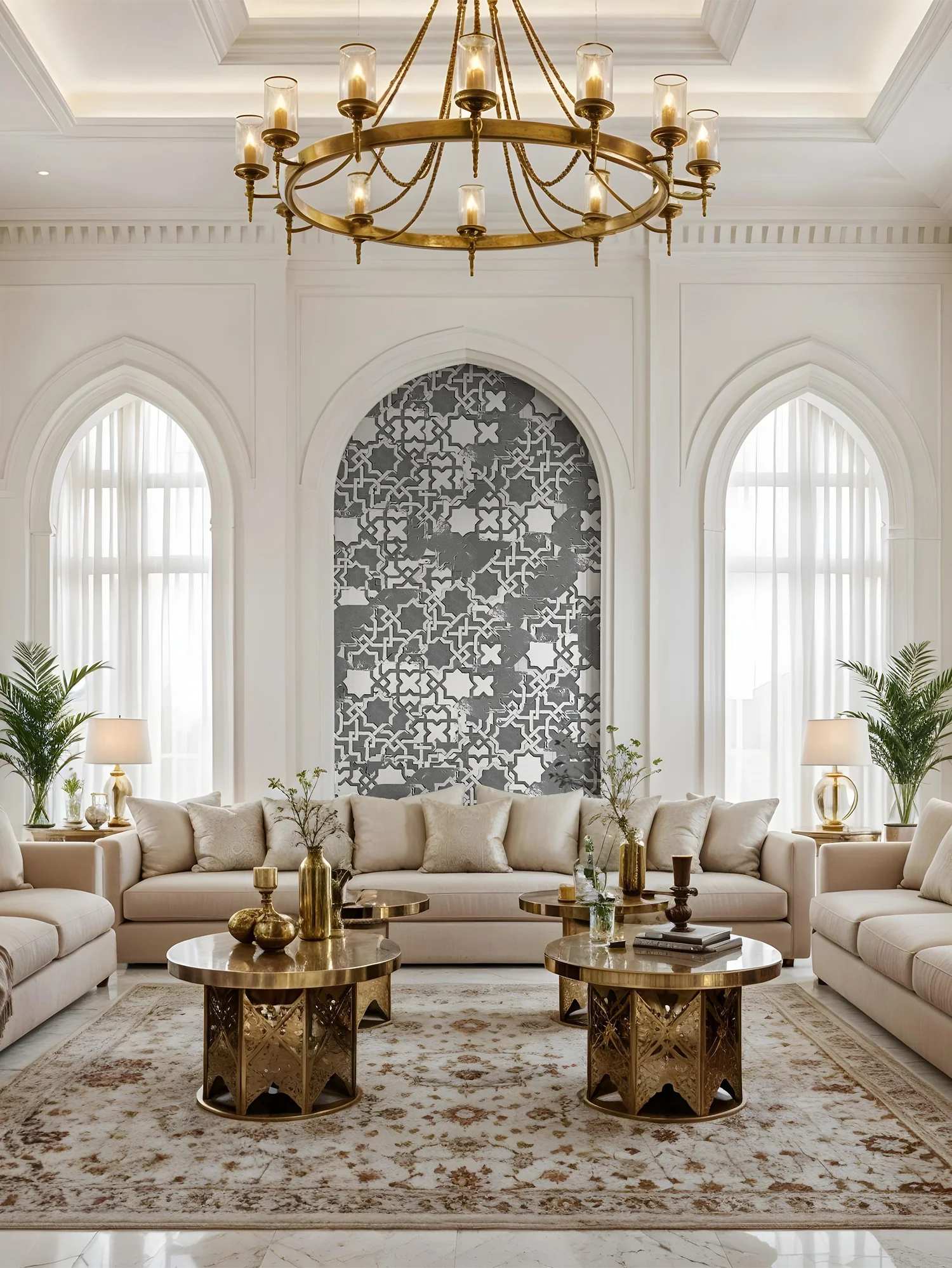 Majestic Grey Traditional Design