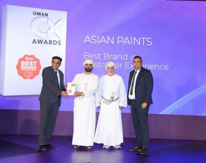 Celebrating Customer Excellence: Asian Paints Berger Oman Wins Best CX Brand 2026.