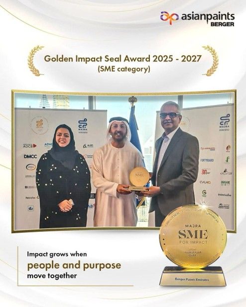 Celebrating Responsible Growth with MAJRA Gold Recognition in the UAE.
