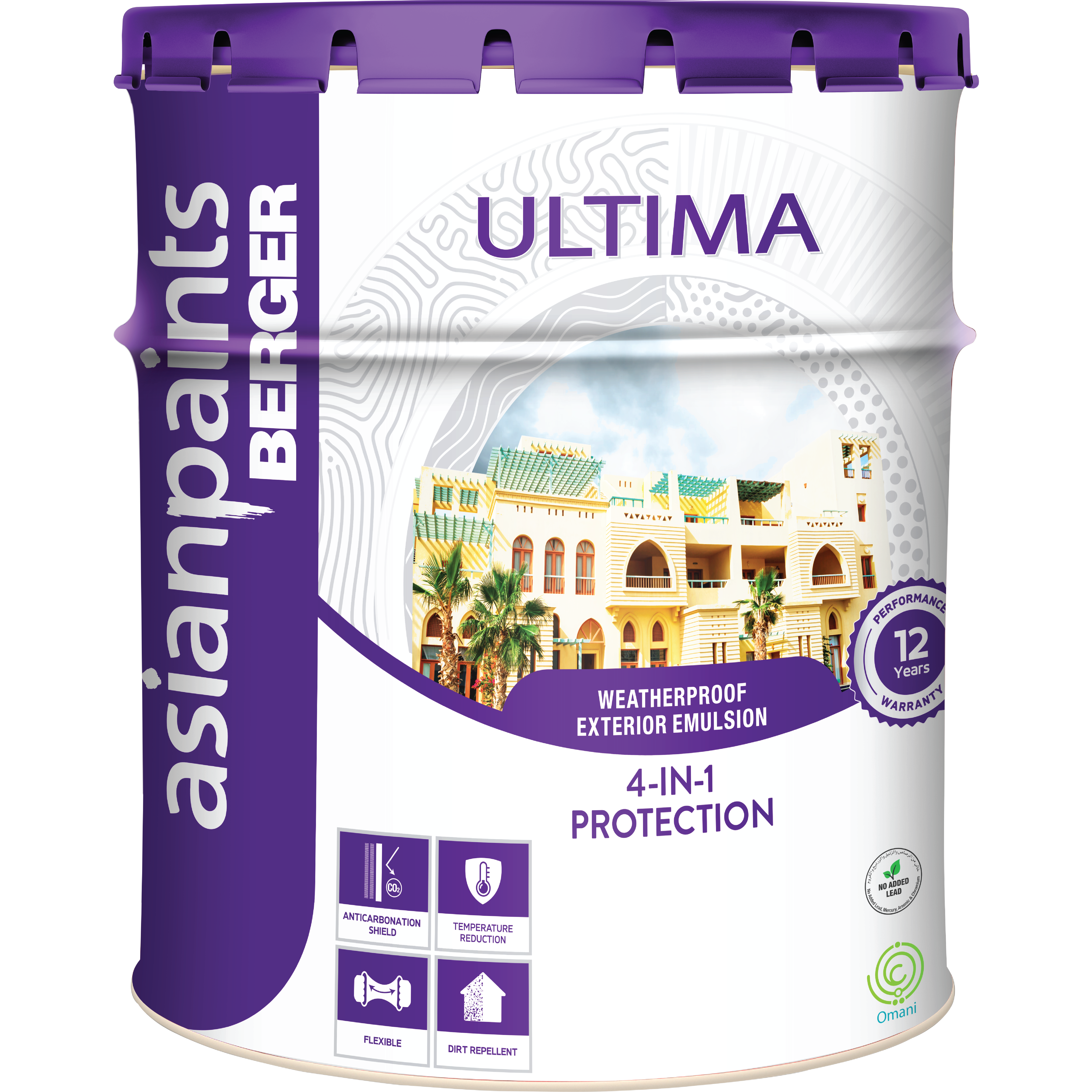 Ultima Weatherproof Exterior Emulsion - Matt